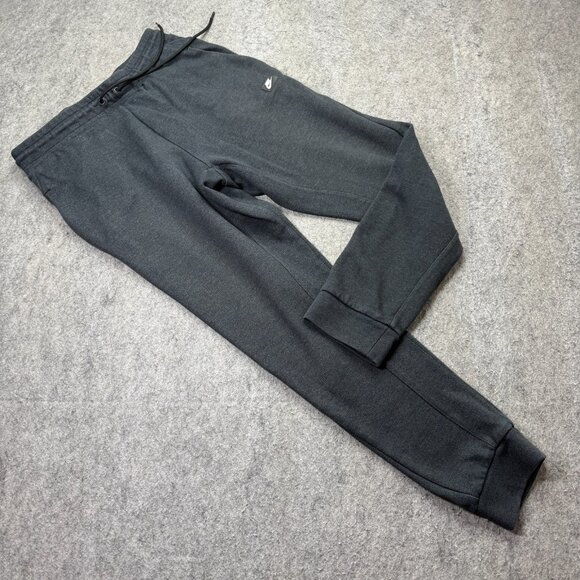 Nike Sportswear Optic Tapered Jogger Pants Men M Gray 928493 Fleece 28" - Picture 1 of 16